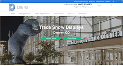 Desktop Screenshot of diersexhibitgroup.com